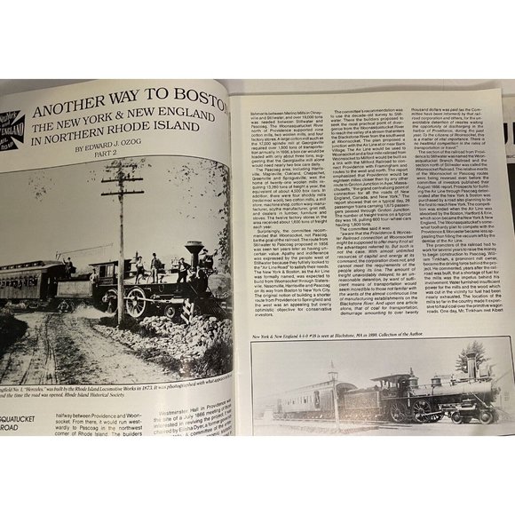 Lot 2 Vtg Railroad Magazines 1977 October NMRA BULLETIN 1990 Shoreliner - Picture 8 of 10